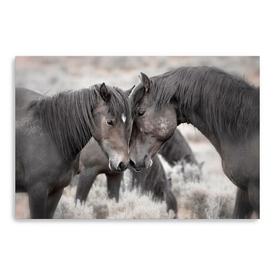 Wild Horses Canvas Giclee