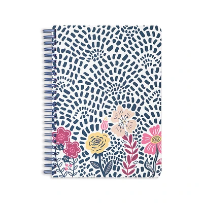 Steel Mill & Co.® Mosaic Floral Mini Spiral Notebook