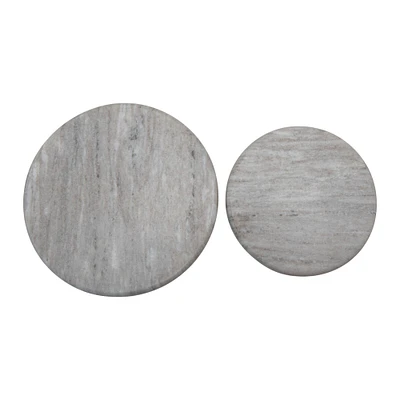 10" Contemporary Reversible Marble Cheese Board