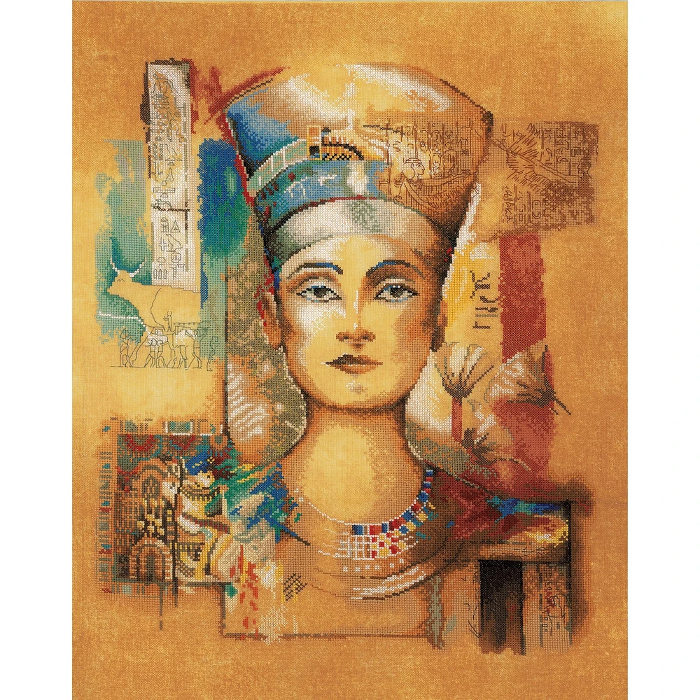 LanArte Nefertiti Counted Cross Stitch Kit