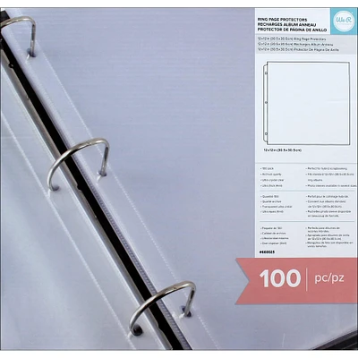 We R Memory Keepers® 12" x 12" Ring Page Protectors