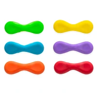 Kikkerland Rainbow Grip Magnets, 6ct.