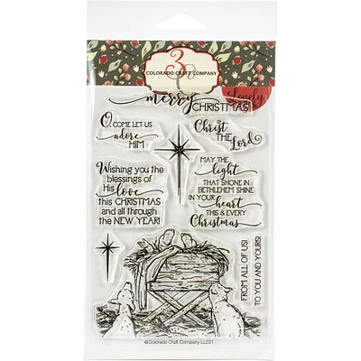 Colorado Craft Company Lovely Legs Bethlehem's Light Clear Stamps