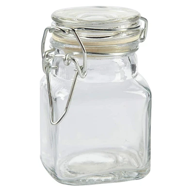 24 Pack: Glass Square Apothecary Jar by Ashland®