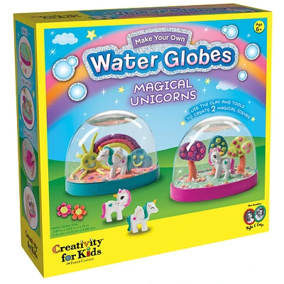 6 Pack: Creativity for Kids® Make Your Own Water Globe Magical Unicorn Kit