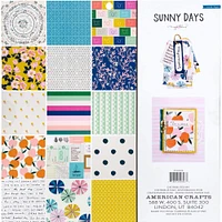 Crate Paper Maggie Holmes Sunny Days Paper Pad, 12" x 12"