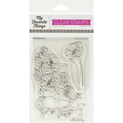 My Favorite Things Rose Garden Clear Stamps