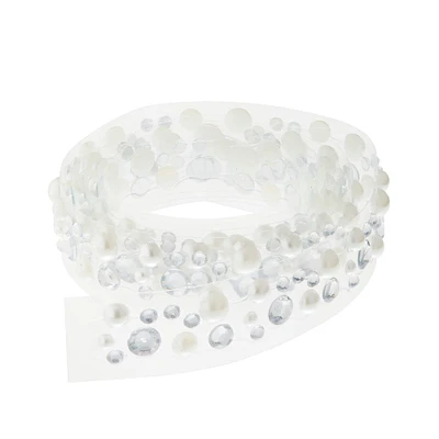Recollections™ Bling on a Roll™ Clear Gemstones and Pearls