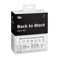 6 Pack: Rit® Back to Black Dye Kit