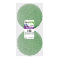 12 Packs: 2 ct. (24 total) FloraCraft® FloraFōM® 4" Green Foam Ball