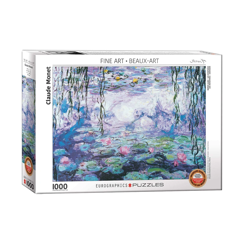 Claude Monet - Water Lilies: 1000 Pcs