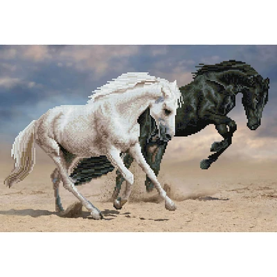 Diamond Dotz® Horse Play Diamond Painting Kit