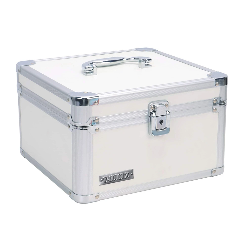 Vaultz White Square Divided Storage Box