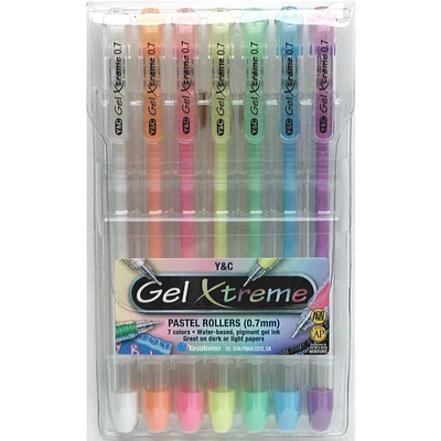 Yasutomo® Gel Xtreme 0.7mm Pastel Pen Set