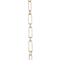 36" Silver & Gold Paper Link Chain by Bead Landing™