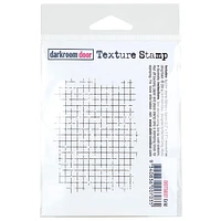 Darkroom Door Grid Texture Cling Stamp