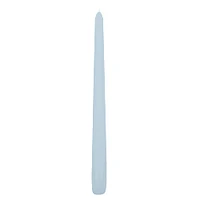 48 Pack: 10" Light Blue Taper Candle by Ashland®