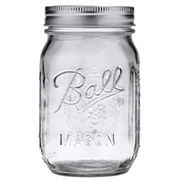 16oz. Ball® Regular Mouth Pint Mason Jars, 12ct.