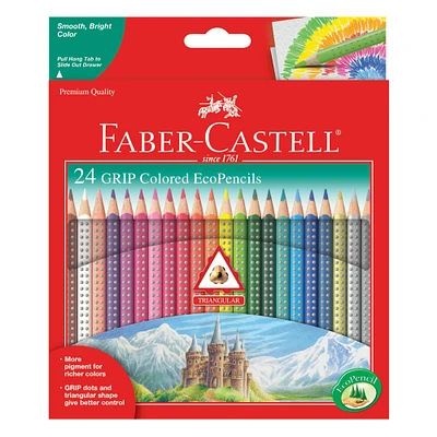 6 Packs: 24 ct. (144 total) Faber-Castell® GRIP Colored EcoPencils