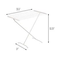 Honey Can Do Metal X-Frame Collapsible Clothes Drying Rack