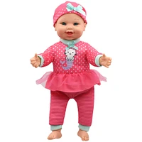 Little Darling 12" Soft Body Baby Doll With 6 Different Baby Sounds