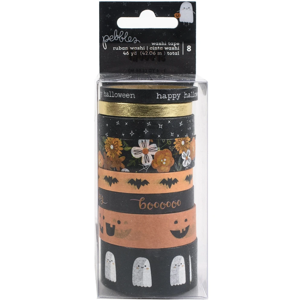 Pebbles Spoooky Washi Tape Set