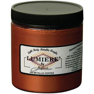 Jacquard Lumiere Metallic Acrylic Paint, 8oz.