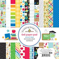 Doodlebug Design Inc.™ School Days Paper Pad, 6" x 6"