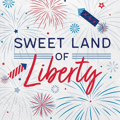 Patriotic Celebration Lunch Napkins, 80ct.