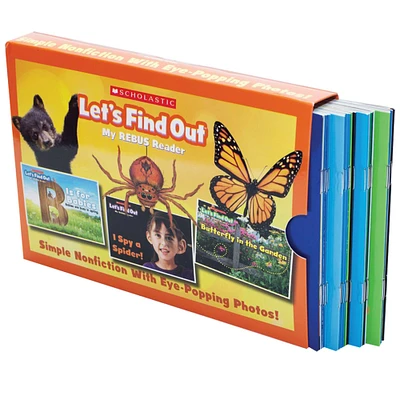 Scholastic Teaching Resources Let's Find Out: My Rebus Readers Box 1
