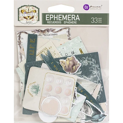 Prima® My Sweet Ephemera Cardstock