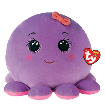 Ty Squish-A-Boos™ Octavia Purple Octopus, Medium