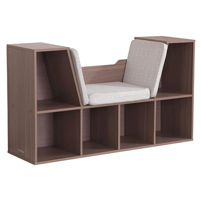 KidKraft Brown Bookcase with Reading Nook