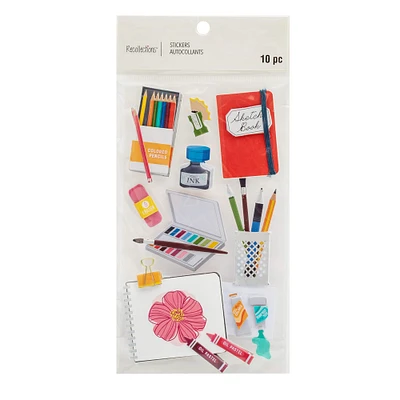 12 Pack: Drawing Dimensional Stickers by Recollections™