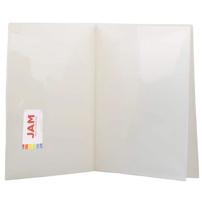 JAM Paper Heavy Duty Plastic High Pocket Organizer
