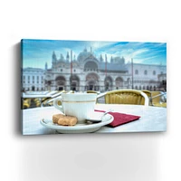 Lumaprints Caffe Piazza San Marco No.1 Canvas Wall Art