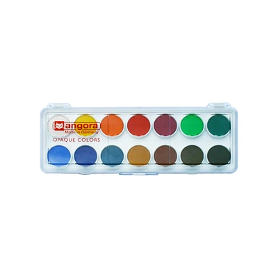 6 Pack: Angora Color Opaque Watercolor Pan Set