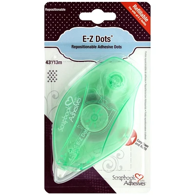 Scrapbook Adhesives by 3L® E-Z Dots® Refillable Repositionable Dispenser