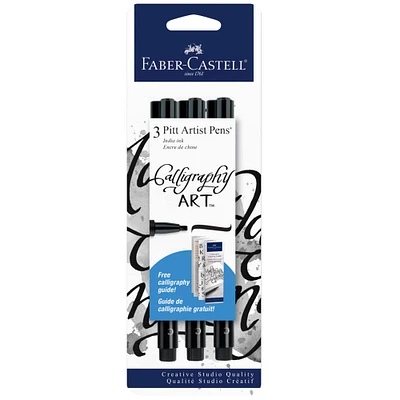 Faber-Castell® PITT Black Calligraphy Pen Set