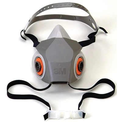 3M Reusable Half-Face Respirator, 6000 Series