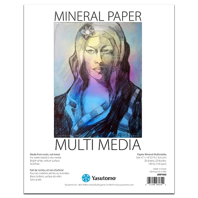 Yasutomo® Mineral Paper Multi Media Pad