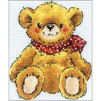 RTO Teddy Bear Counted Cross Stitch Kit