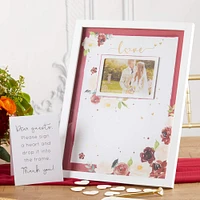 Kate Aspen® Burgundy Blush Wedding Guest Book Alternative