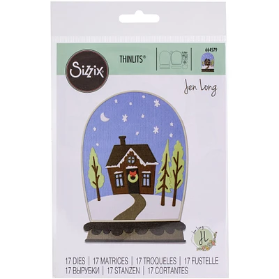 Sizzix® Thinlits™ Bell Jar Diorama Die Set By Jen Long