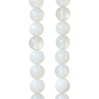 Opal Moonstone Glass Round Beads, 10mm by Bead Landing™