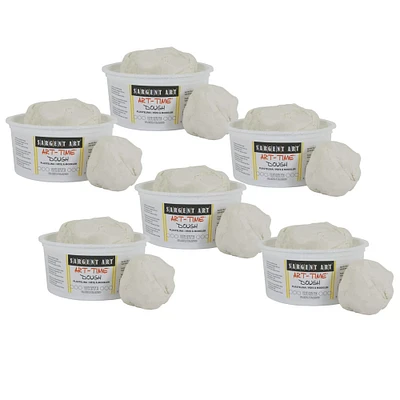 6 Packs: 6 ct. (36 total) Sargent Art® Art-Time® White Dough