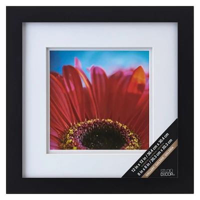 Square Gallery Wall Frame with Double Mat by Studio Décor