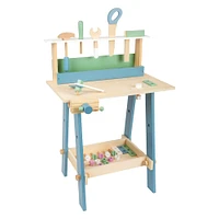 Small Foot Wooden Toys Premium Nordic Workbench Playset