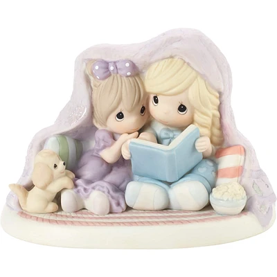 Precious Moments Nestled in Christmas Bliss Bisque Porcelain Figurine