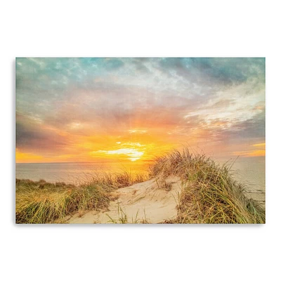 Sunset over The Dunes Canvas Giclee